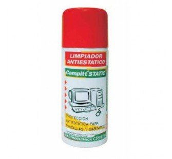LIMPIADOR COMPITT STATIC 180CC/157G (610025) LIMPIADOR ANTIESTÁTICO / PANTALLAS DELTA